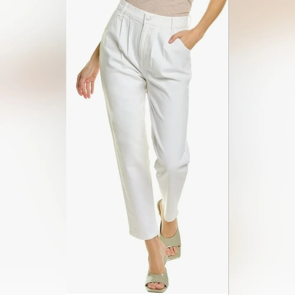 Current/Elliott The Arroyo White Denim Pants Women's Size 28 NWT